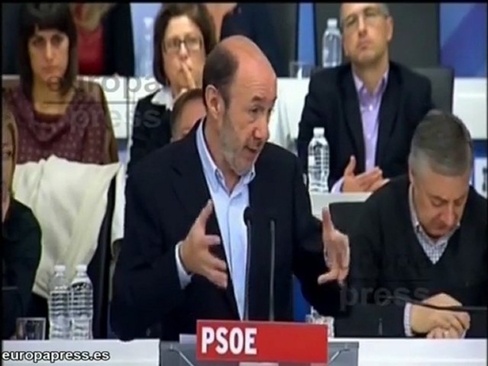 Rubalcaba: "Democracia, unidad e integración"