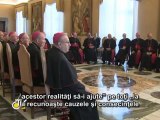 Benedict al XVI-lea: „Eforturile Bisericii împotriva abuzurilor sunt un ajutor pentru toţi”