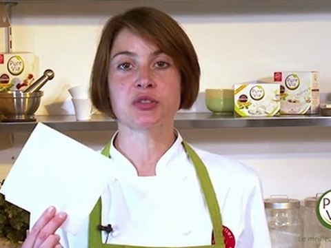 Pure Via - Recette gâteau au chocolat sans sucre à l'extrait de Stévia