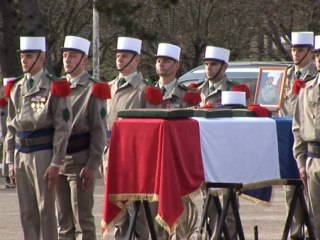 Hommage militaire au caporal Franjkovic