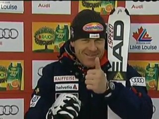 Sci - Svindal sull'eterno Cuche in SuperG