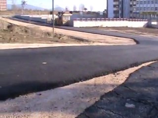 Zile Fen Lisesi Yolu asfatlanıyor