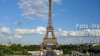 Paris, France - HD 2K 4K Time Lapse Stock Footage Royalty-Free