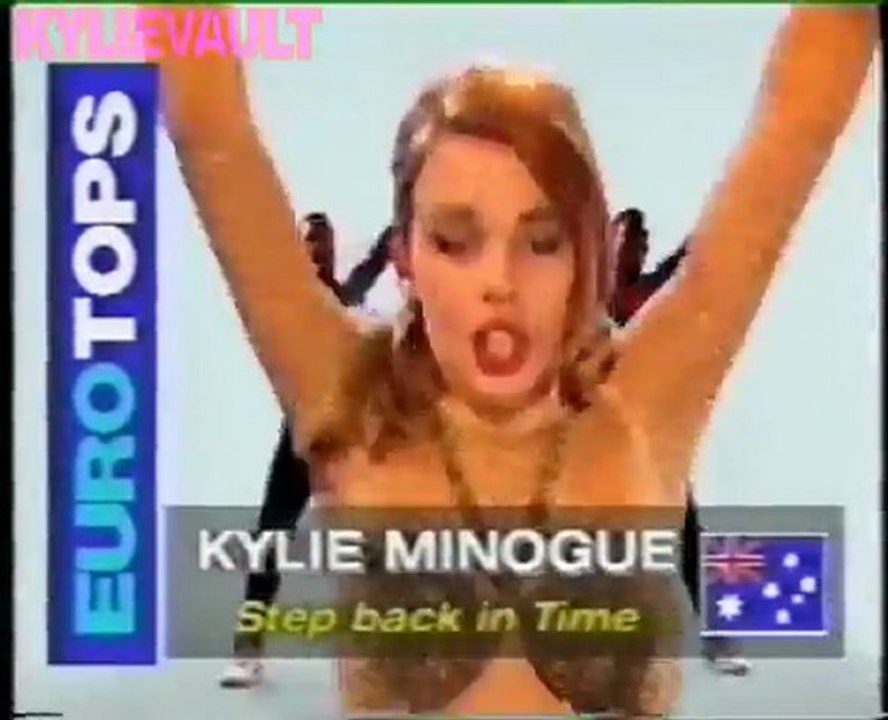 Kylie Minogue - Step Back In Time - Eurotops 1990
