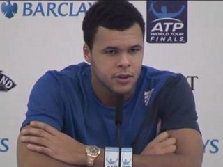 Masters de Londres, Tsonga : "J'ai tout donné"