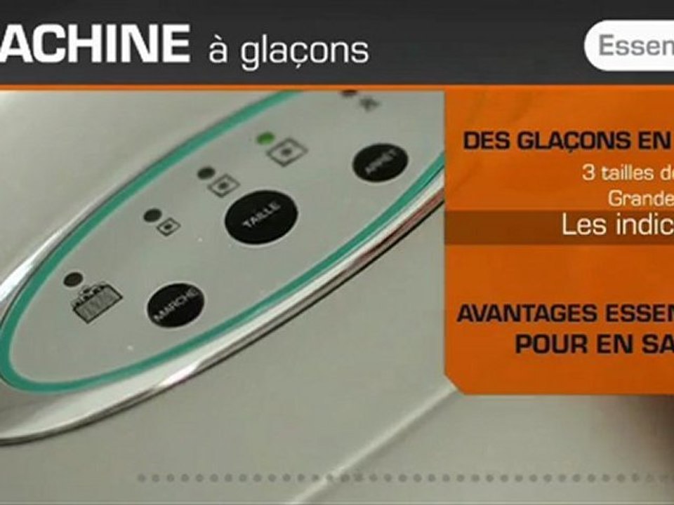 Machine à glaçons ESSENTIELB PG EMG 1 silver