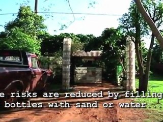 La maison bouteille de plastique