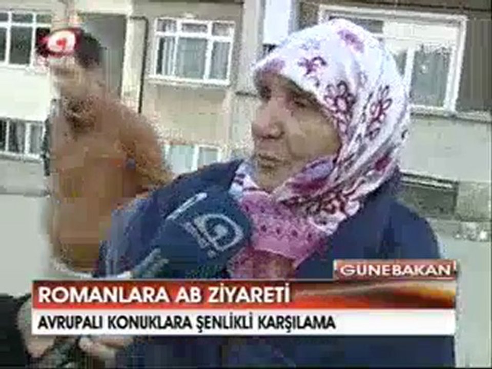 Romanlara AB ziyareti