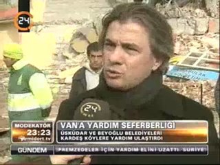 VAN'A YARDIM SEFERBERLİĞİ