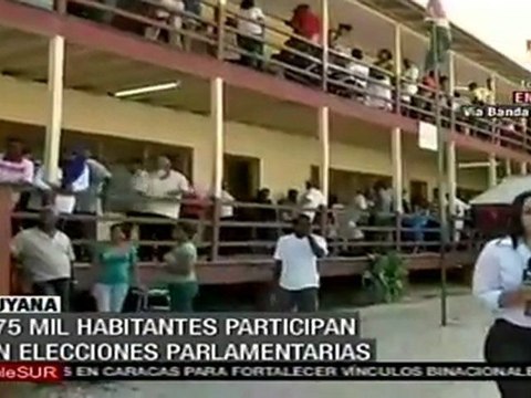Guyana convocados a las urnas para renovar Asamblea Nacional
