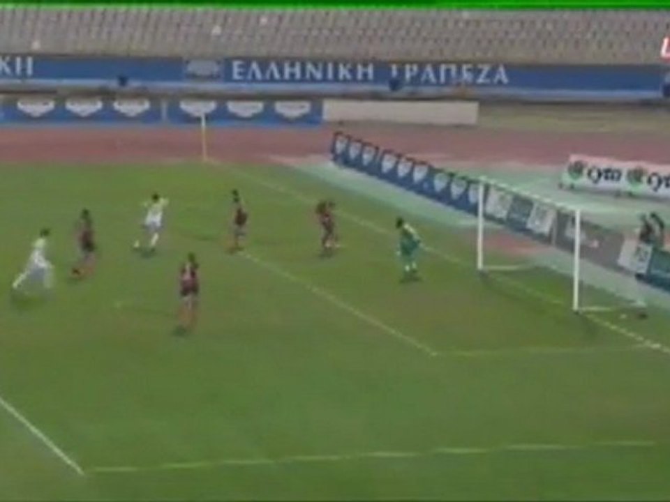 ΑΕΚ-Ερμής 2-0 Γκολ (12η αγ.)