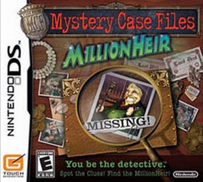 Mystery Case Files MillionHeir v1.1 NDS DS Rom Download (USA) (2011)
