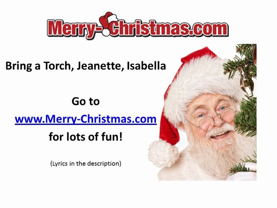 Bring a Torch Jeanette Isabella - Merry Christmas