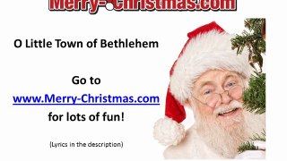 O Little Town of Bethlehem - Merry Christmas