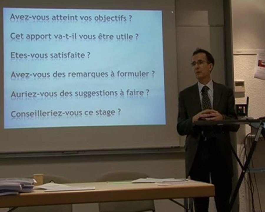 Evaluation d'une formation en hygiène au bloc