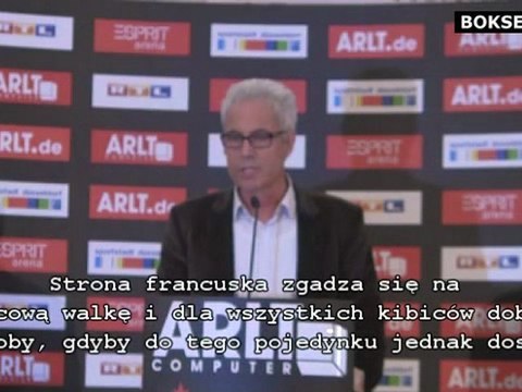 Bernd Boente about cancelling Klitschko - Mormeck fight