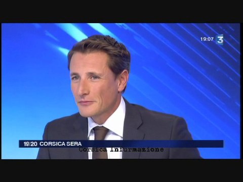 Interview Fr3 Corse : Angelini Jean Christophe, Membre du PNC, élu Femu A Corsica