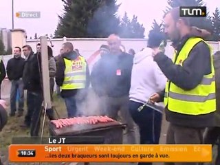 Les salariés d'Arkema restent mobilisés (Lyon)