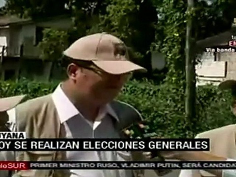 Misión de UNASUR reporta jornada electoral normal en Guyana
