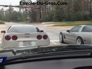 Corvette VS Corvette - Crash de régis