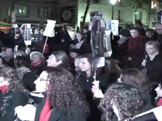 FLASHMOB (25/11/2011) : "Viol, la honte doit changer de camp"