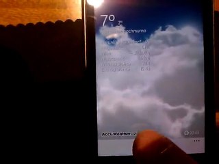 Zimno na zewnątrz? Czyli aplikacja pogodowa na HTC 7 Mozart