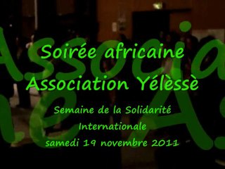 Soirée africaine Yélèssè