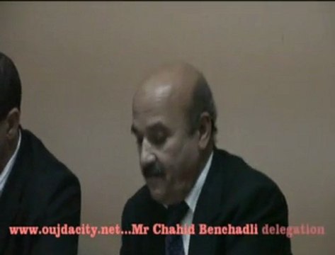 كلمة السيد سهيد بنشادلي النائب السابق لنيابة وجدة انكاد خلال حفل تنصيب السيد محمد البور النائب الجديد