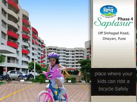 DSK Saptasur. 3BHK superbly designed spacious budget Apartments Sinhagad road, Pune
