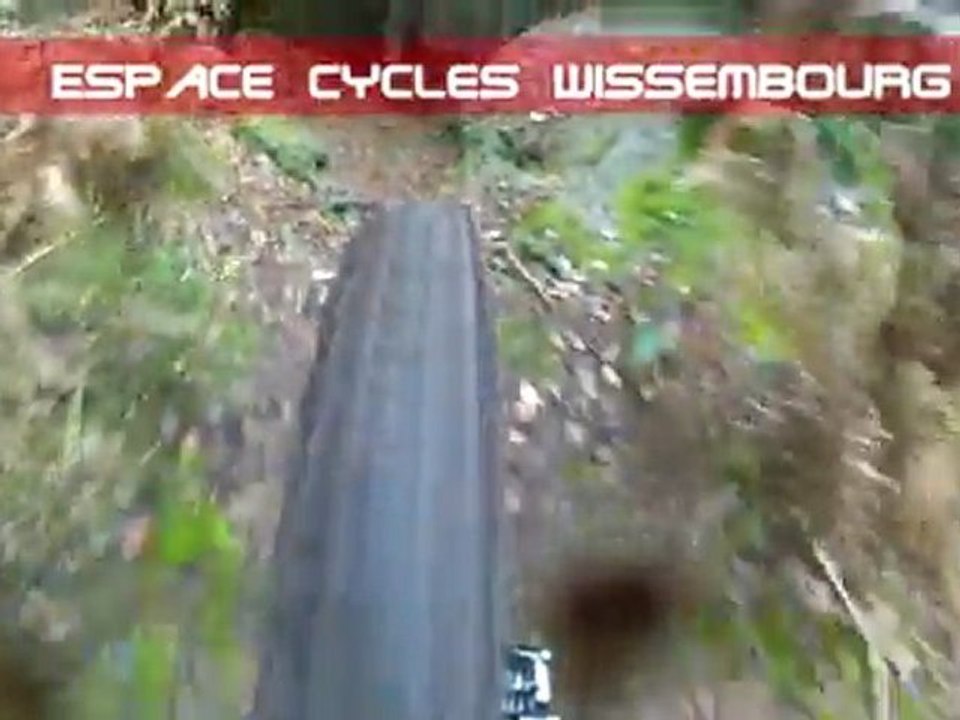 Zoom,gros plan:Fox DYAD RT2 du Cannondale Jekyll en ACTION