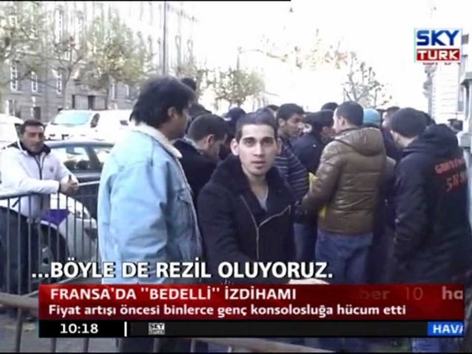 Fransa'da "Bedelli" İzdihamı
