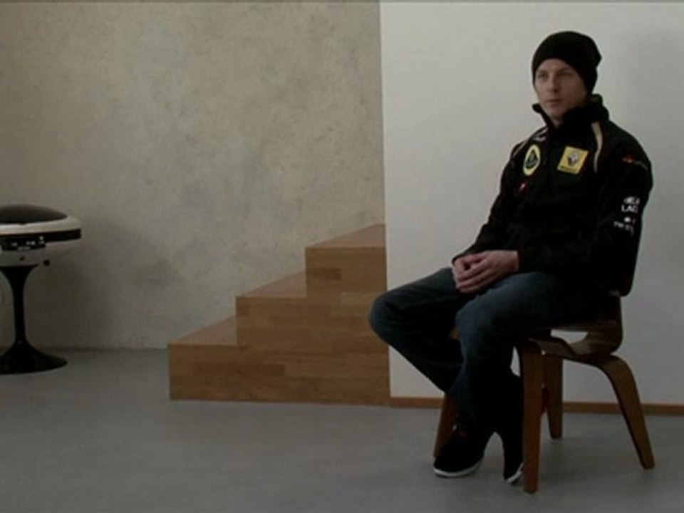 Interview with Kimi Raikkonen after signing with Lotus Renault