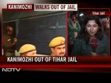 2G case: Kanimozhi walks out of Tihar