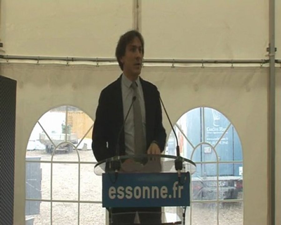 Discours de Jérôme Guedj EHPAD Morangis - Pose 1ère pierre de l'EHPAD de Morangis