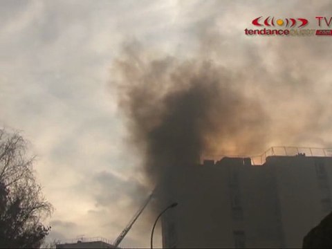 Incendie au Val Saint-Jean à Saint-Lô