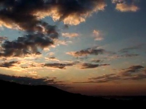 November Timelapse From Propriano (Corsica) Film Time-lapse accéléré en Corse dans le Valinco