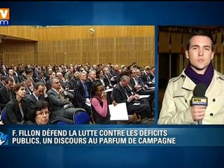 Fillon défend la lutte contre les déficits