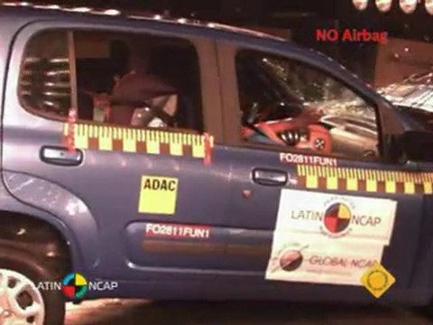 LATIN NCAP - Fiat Uno NO AIRBAG