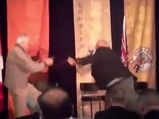 Old Men Brawl Over 50-Year-Old Football Rivalry