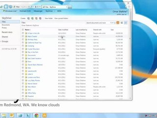 SkyDrive updates sharing and file management
