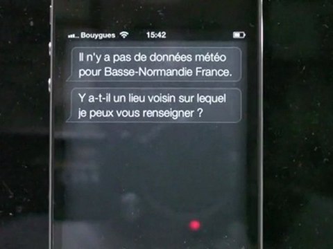Bonjour Iphone ! Bonjour Laurent ! Siri et l'Iphone 4S face à Laurent