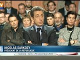 Elysée 2012 : Nicolas Sarkozy force le trait pour critiquer François Hollande
