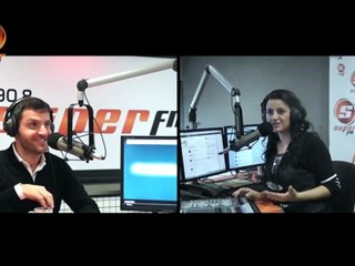 Sinan Özen Süper FM stüdyolarındaydı!