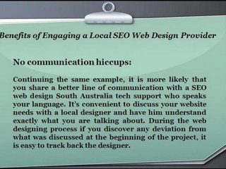 Seo Web Design South Australia