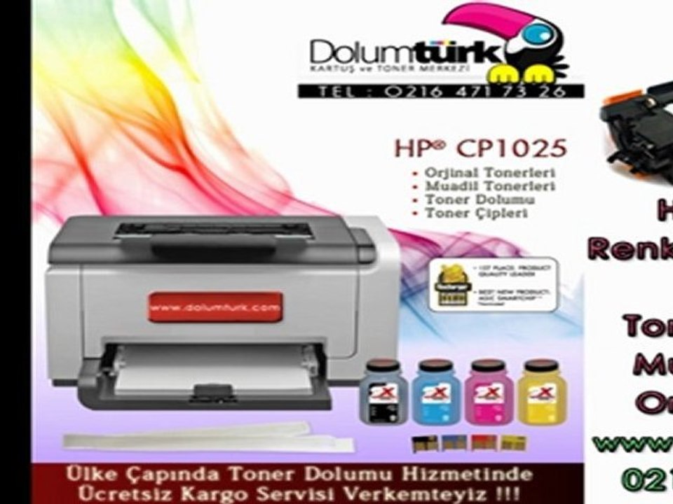 HP CP1025 Toner Dolum, Hp CP1025 Toner , Hp CE310A Toner Dolumu
