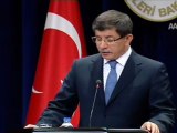 Ahmet Davutoğlu Yaptırımları Açıkladı