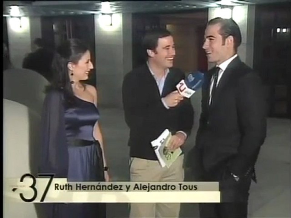 Llegada de Ruth Núñez y Alejandro Tous al Festival Iberoamericano de Huelva