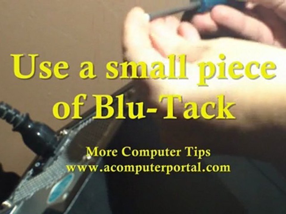 Anti-Drop Screws Fix. Stop losing screws in difficult to reach places.