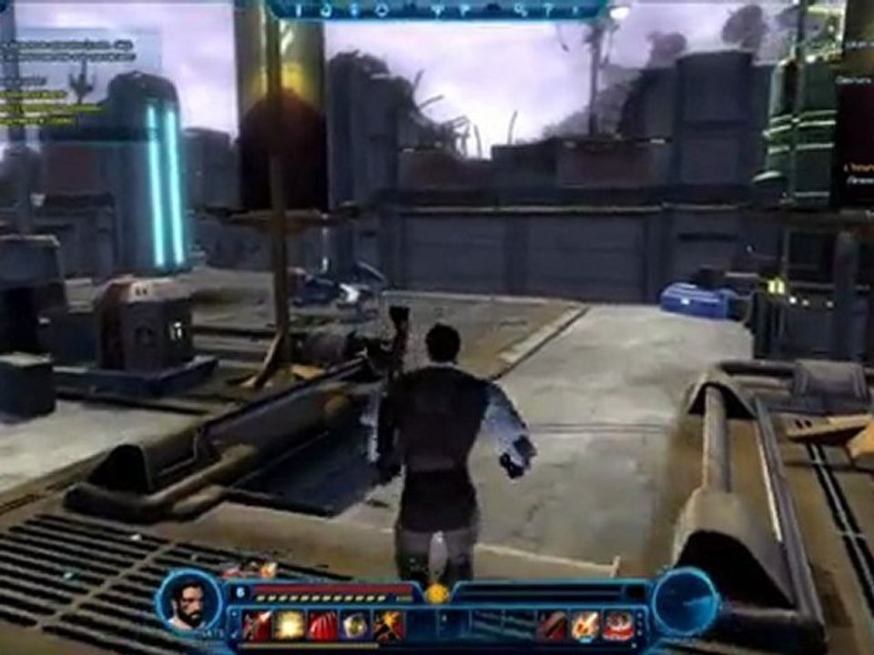 Star Wars The Old Republic (beta) - Trooper quick gameplay lvl 6