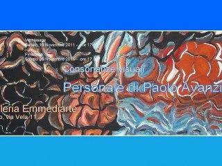 AVANZI PAOLO - Personale d'Arte